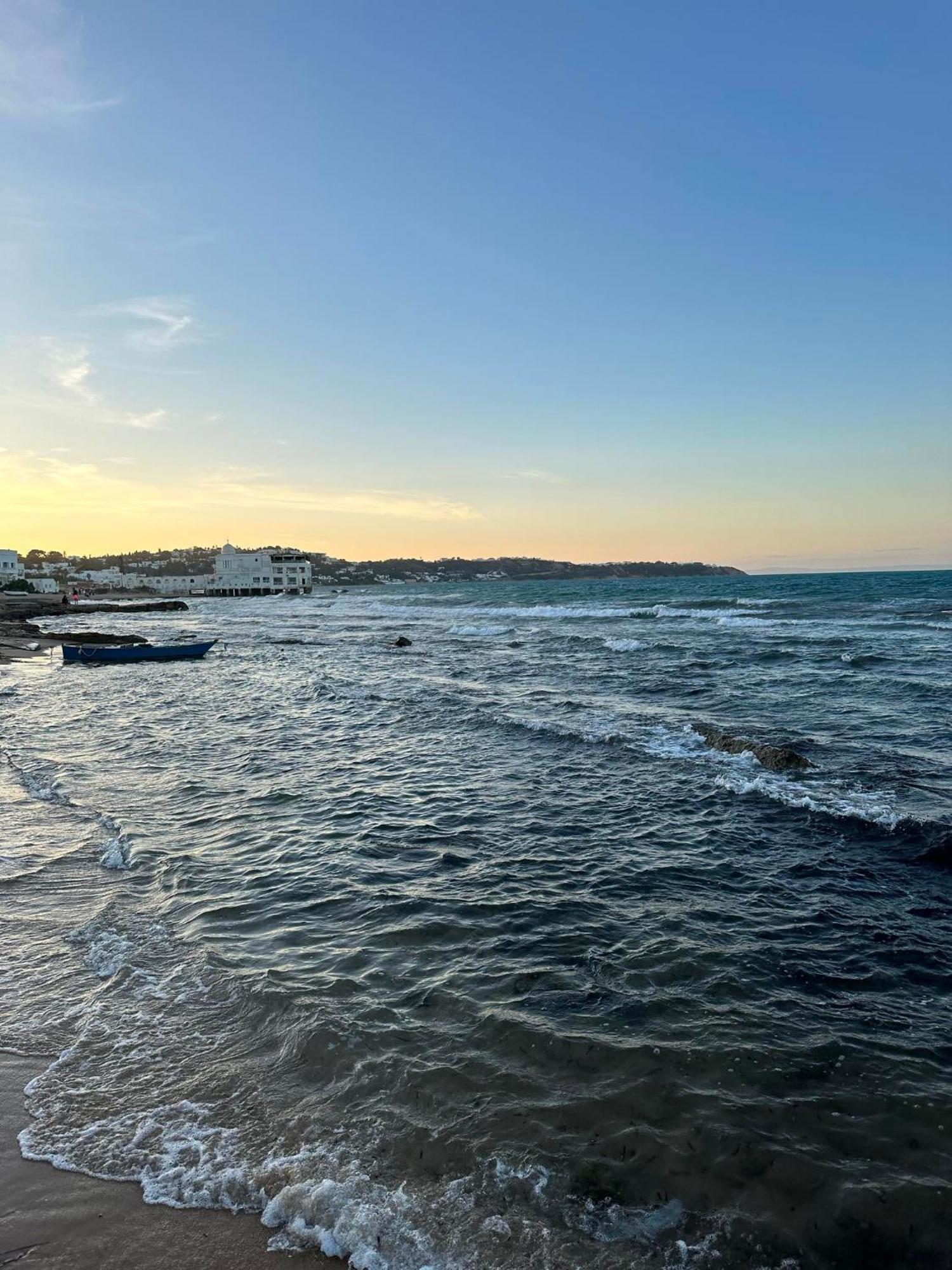 Luxeux Et Ideal A Marsa Plage Vue Sur Mer Appartement La Marsa Buitenkant foto