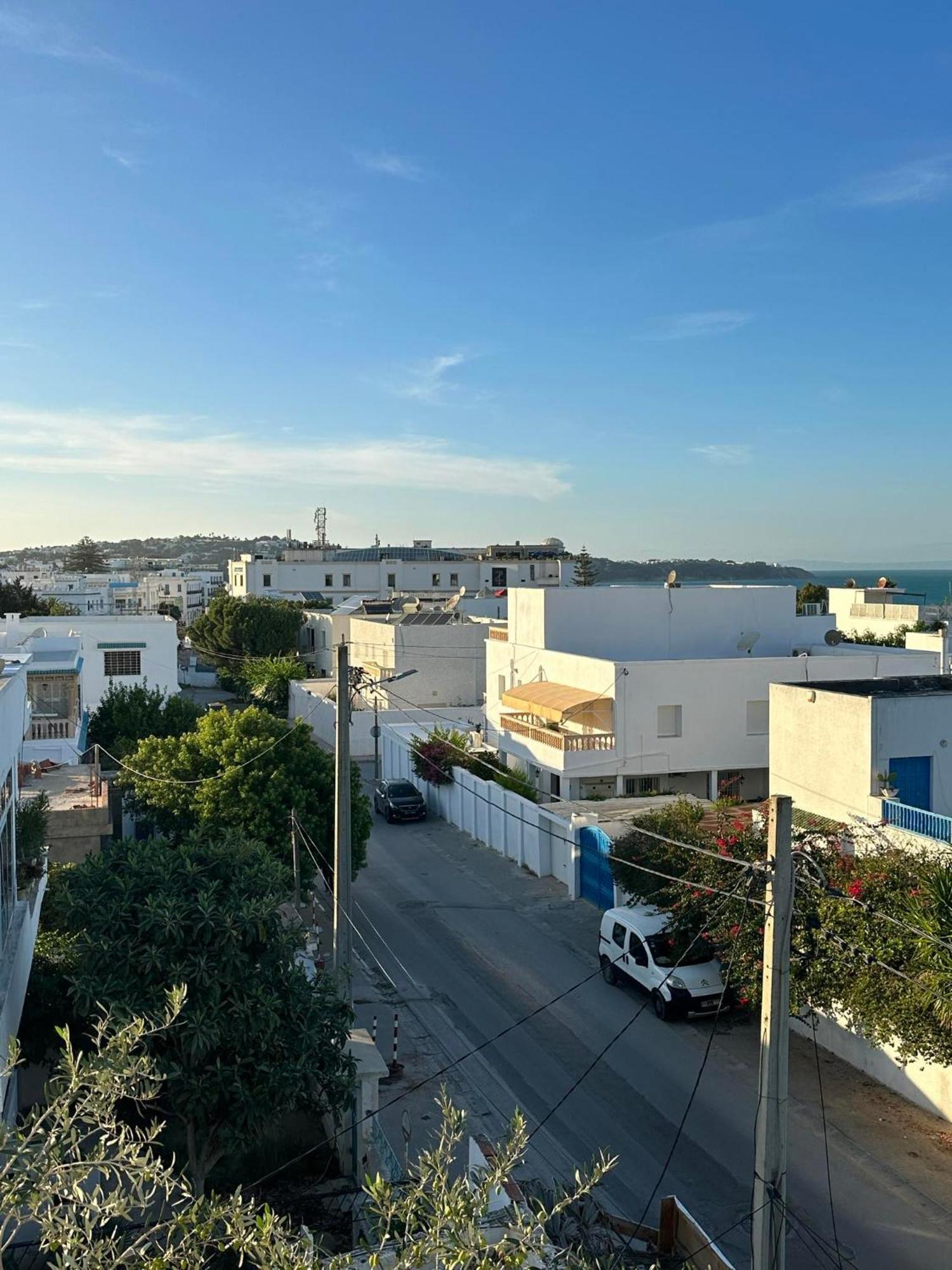 Luxeux Et Ideal A Marsa Plage Vue Sur Mer Appartement La Marsa Buitenkant foto
